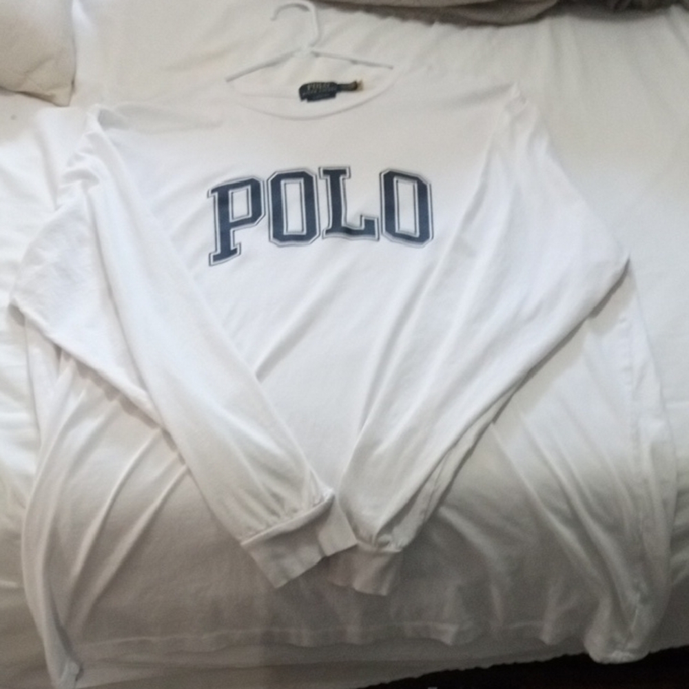 Polo White Long Sleeve Shirt